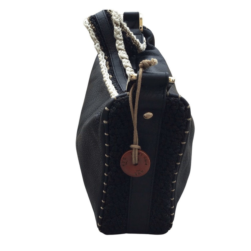 The Sak Pink Label knitted Handle Handbag